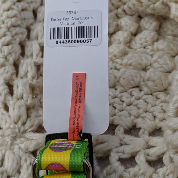 NWT Dog collar Easter eggs medium MARTINGALE - Picture 3 of 7